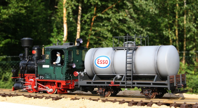 Stainz mit Kesselwagen