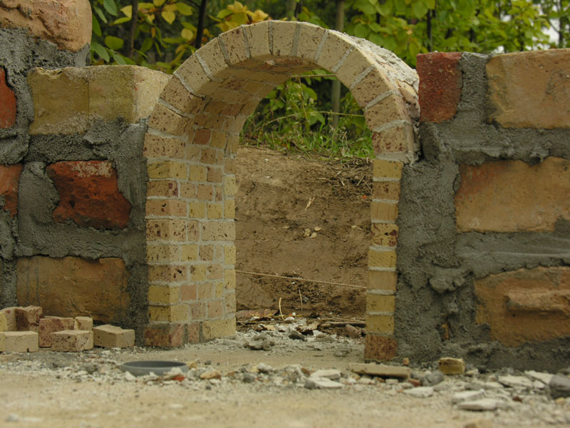 Innenansicht des südlichen Portals