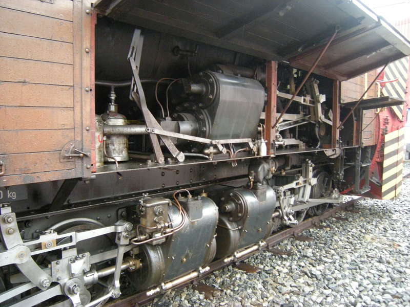 Triebwerk Dampfschneeschleuder