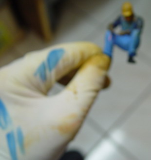 Gummihandschuh