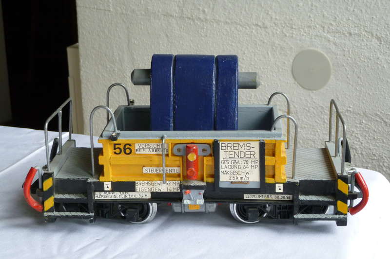4-achsiger Bremswagen