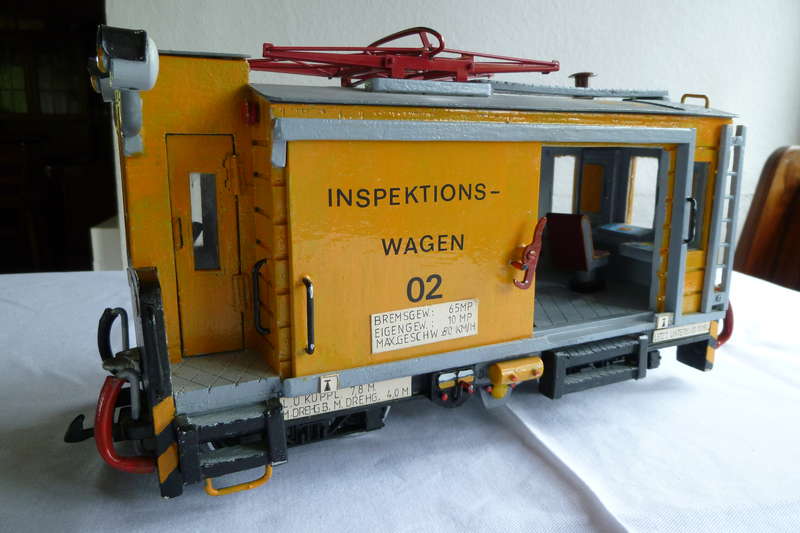 Schienen-/Oberleitungs-Inspektions- und Messwagen