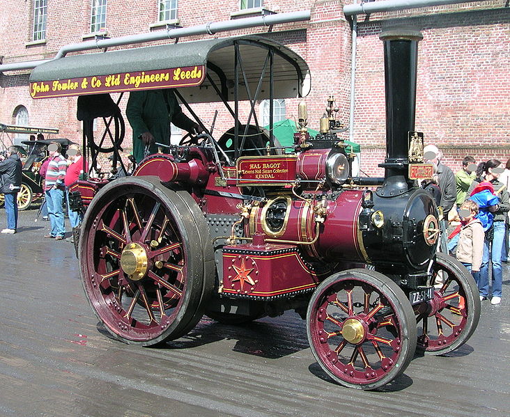Lokomobile Schausteller