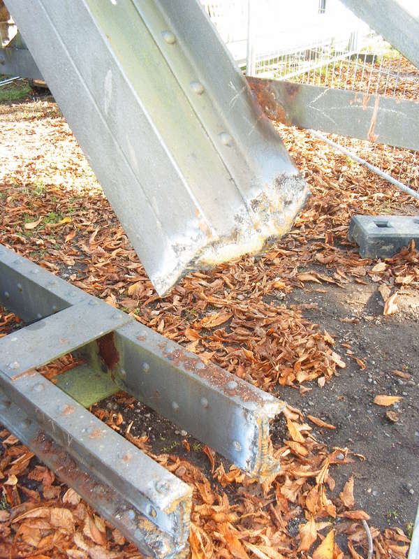 Schnittkanten... alte Vorflutbrücke  - Hoya 23.10.08