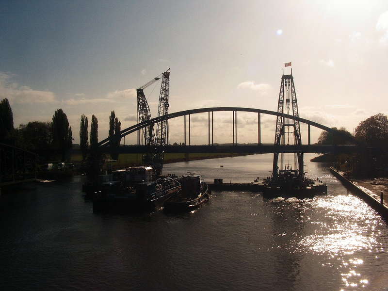 Neue Weserbrücke Hoya 171008