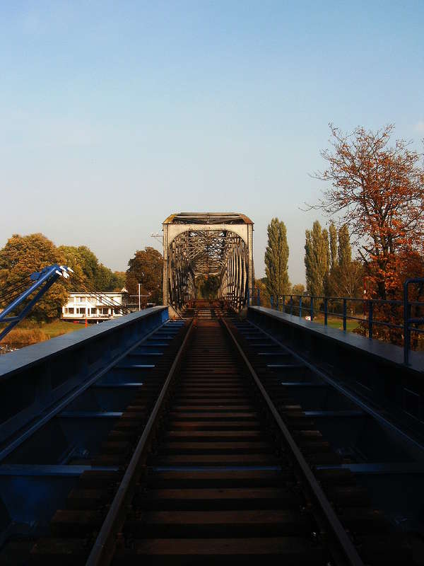 Brückblick in Hoya