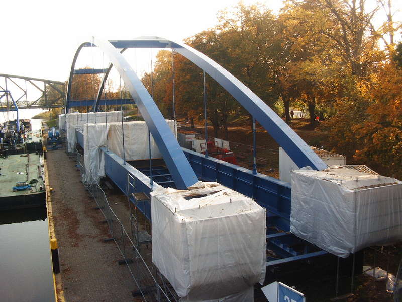 Neubaubrücke - Hoya