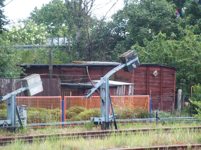 Schrankenwärter-Gartenhaus in Ganzlin