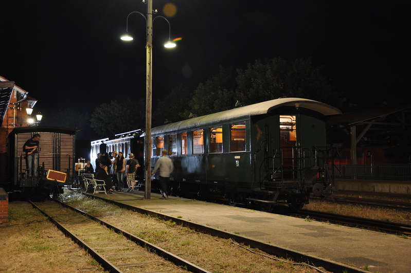Am Bahnsteig