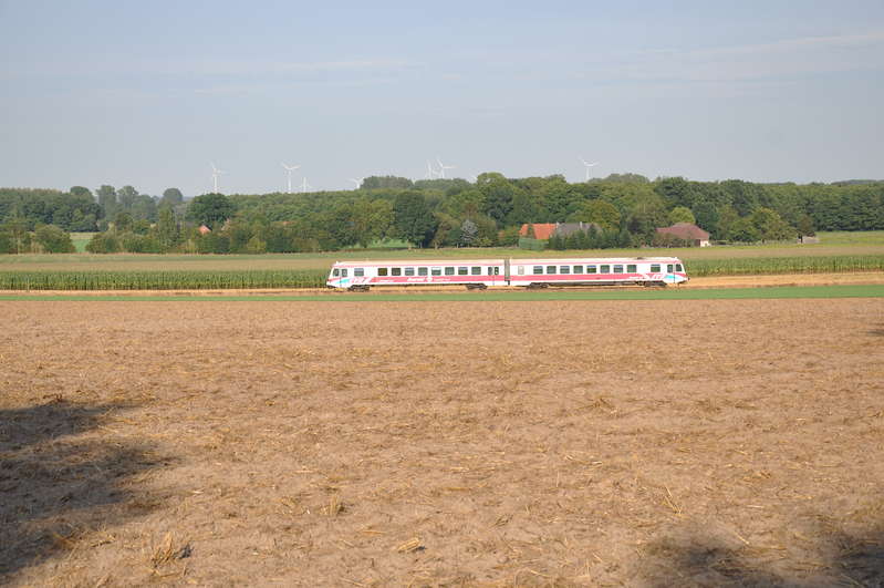 VT 628 vor  Wachendorf am28.08.2012 a