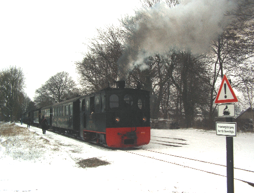 DEV Plettenberg mit dem Nikolaussonderzug in Heiligenberg