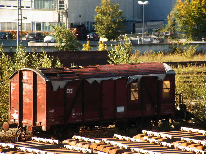 Güterzugbegleitwagen der DB