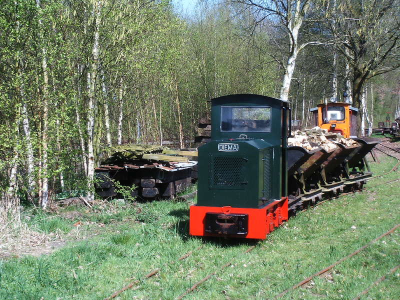Feldbahnmuseum Deinste Ostern 09