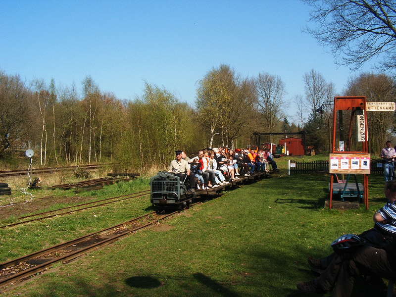 Schienenkuli in Aktion