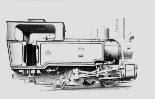 Zahnradlok nach System Riggenbach &quot;Nahe&quot;