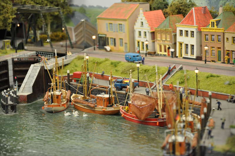 Hafenanlage in H0
