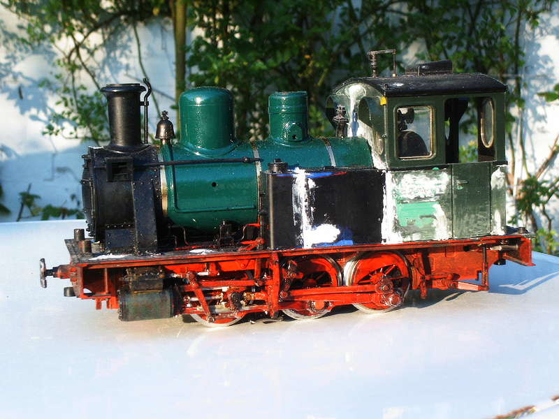 Lok 7 der Kb.StLBSt - im Rohbau