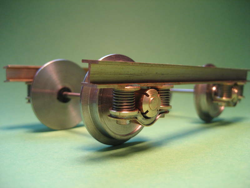 Konstruktions-Studie Drehgestell SIG RhB EW I  /  3