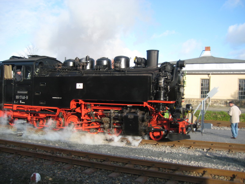 Weißeritztalbahn Dezember 2008