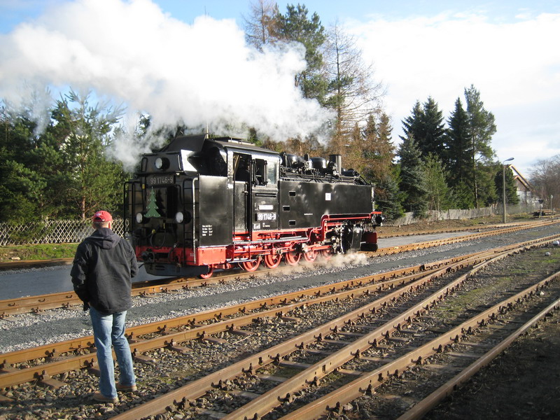 Weißeritztalbahn Dezember 2008