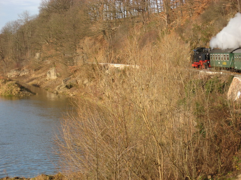 Weißeritztalbahn Dezember 2008