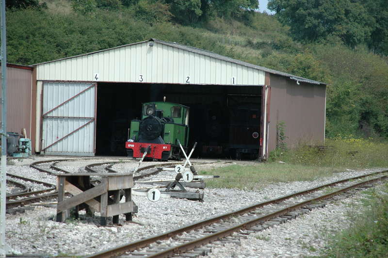 Lokschuppen Bligny sur Ouche
