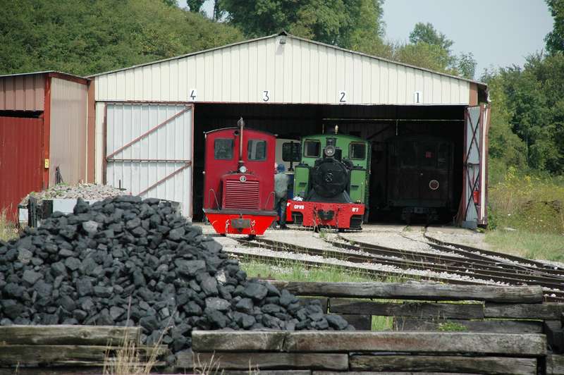 Blick in das Depot