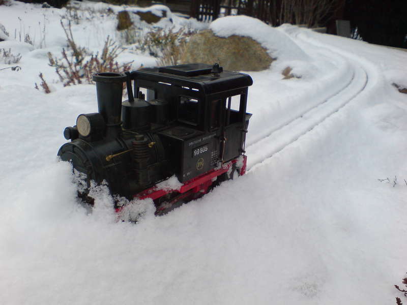 01.09 --- Schnee auf der Anlage
