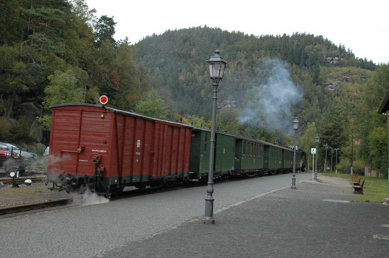 Bereit zur Abfahrt nach Zittau