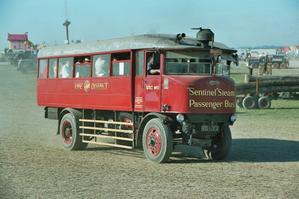 Dorset Steam Fair Dampfbus