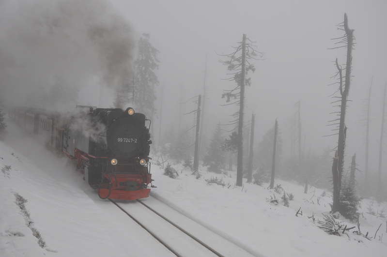 99 7247 im Nebel am Goetheweg
