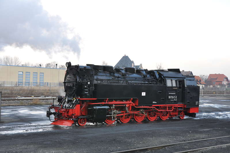 99 7247 im Bw Wernigerode