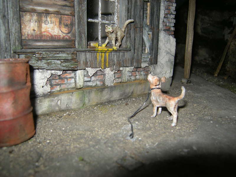 Katze und Maus entschuldigung Hund