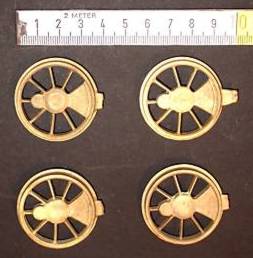 Gussteile Räder roh