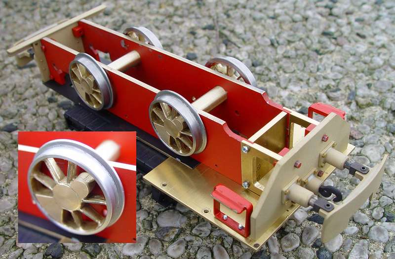 Räder geklebt