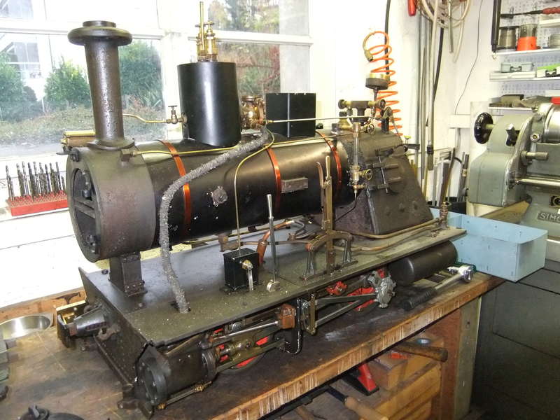 Chiemseebahn Lok ohne Kastenaufbau