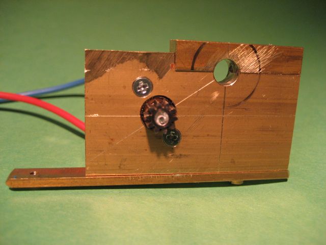 drehgestell mit Maxon-Tatzlagerantrieb 7