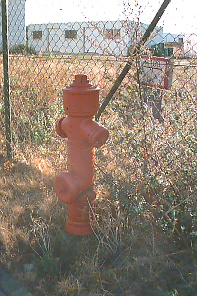 Hydrant mit Schild