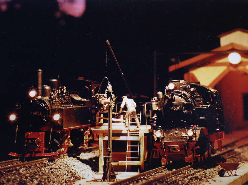 Nächtliches BW B.-Baden