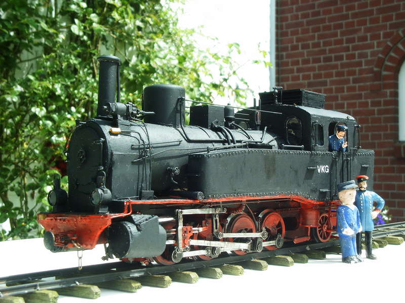 Lok 11 Heizerseite mit Personal
