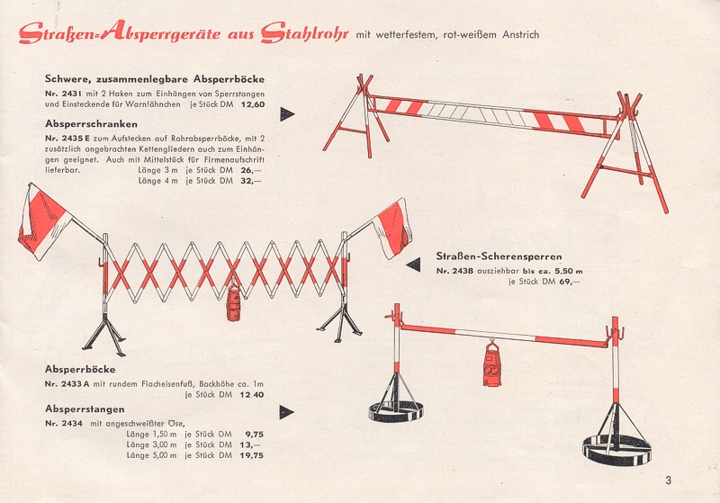 StVO vor 1957  - 2