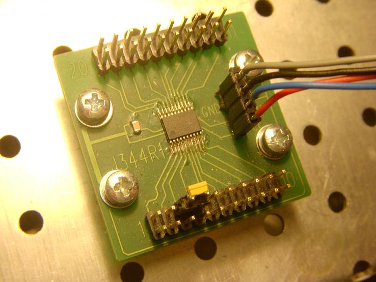 MPU auf Testboard