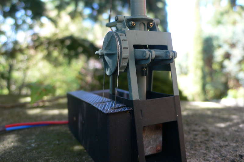 Schranke senkrecht Detail