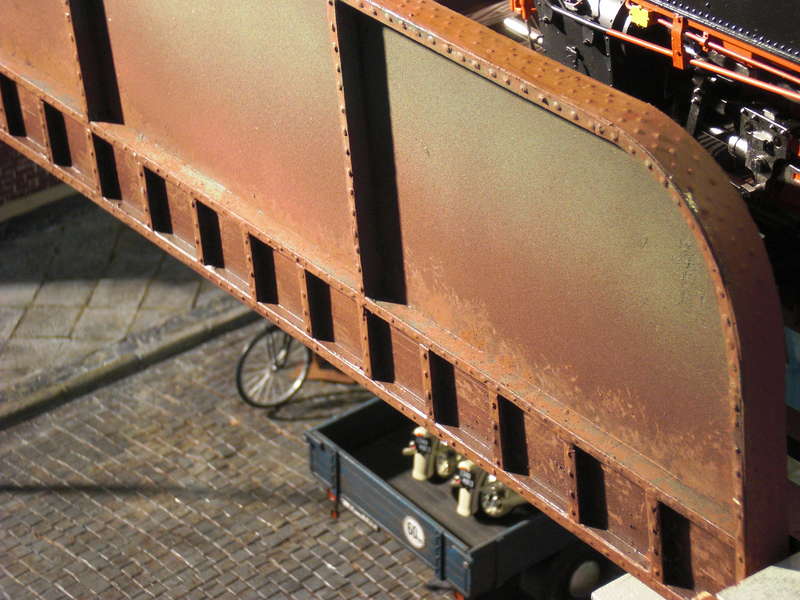 vernitete Blechträgerbrücke