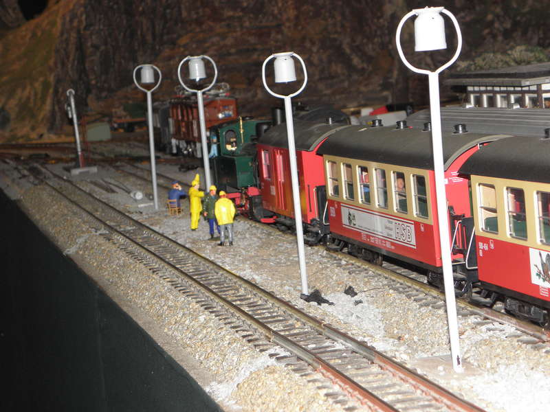 Gernrode bei der Einfahrt in den Tunnel