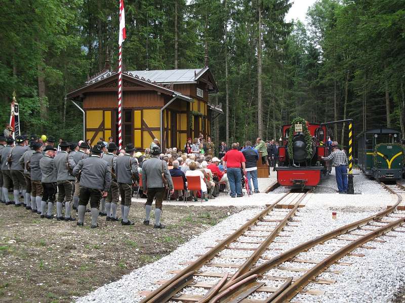 Eröffnung Feldbahn