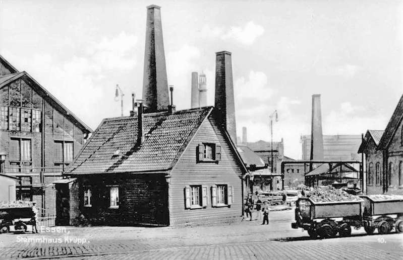 krupp_stammhaus_mit_feldbahnwagen