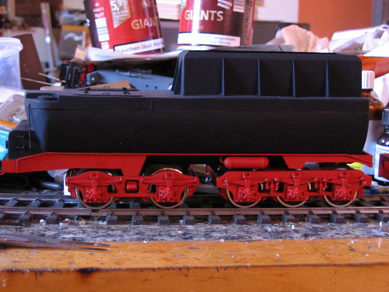 der lackierte tender