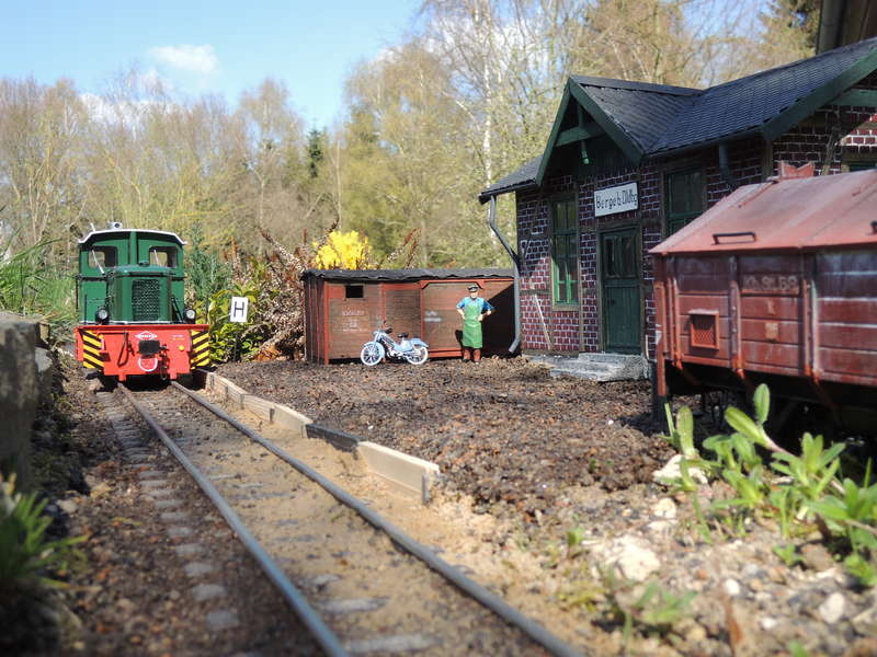 Bahnhof Berge 28.04.13