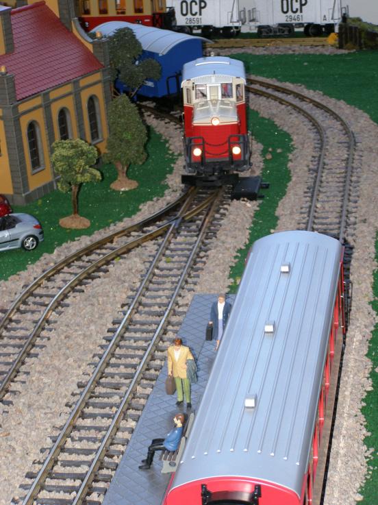 croisement de trains